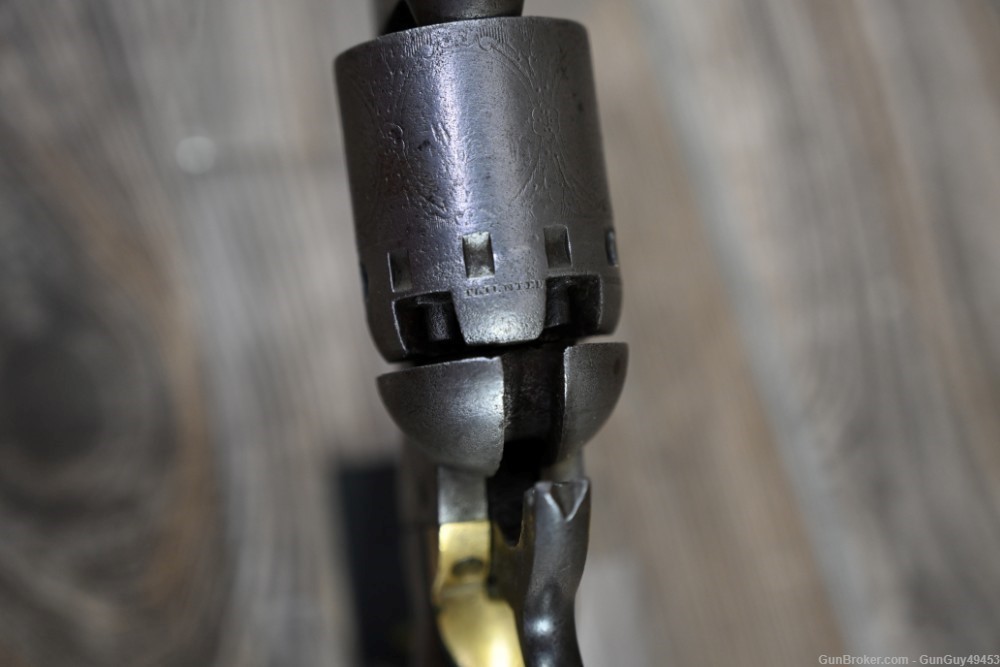 Original Remington 1863 "Zouve" 58 Caliber Manhattan Revolver Provenance-img-53
