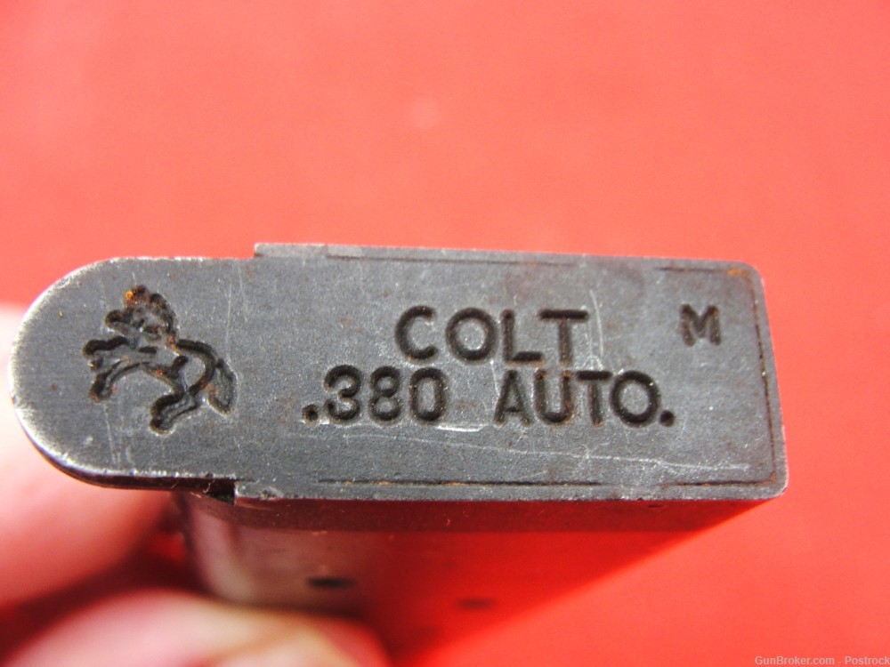 Colt mustang 380 blued factory magazine-img-4