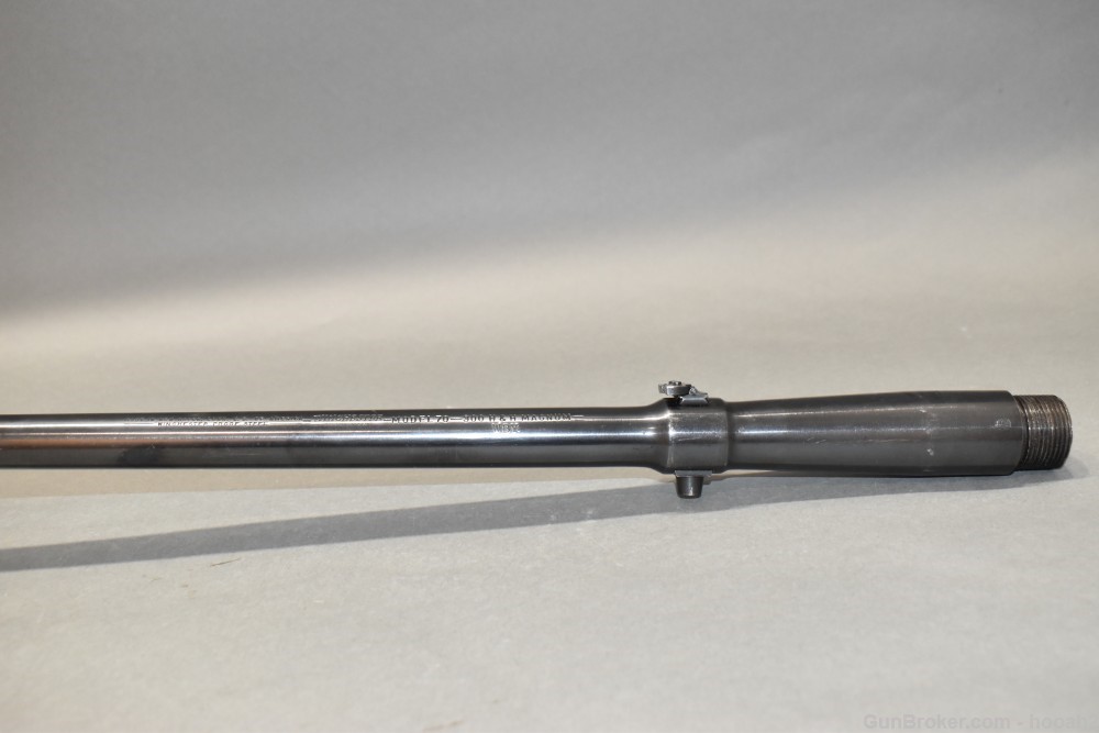 Fine Winchester Model 70 300 H&H Rechambered To 300 WBY Rifle Barrel 26" -img-7