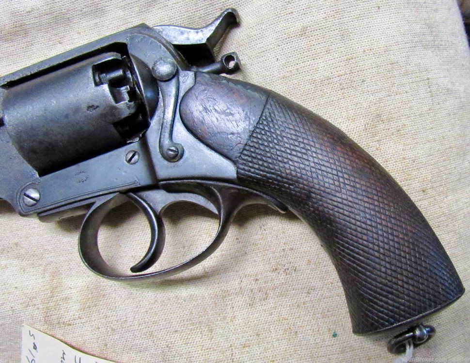 Early Confederate Import JS Anchor British Kerr Civil War Revolver-img-10