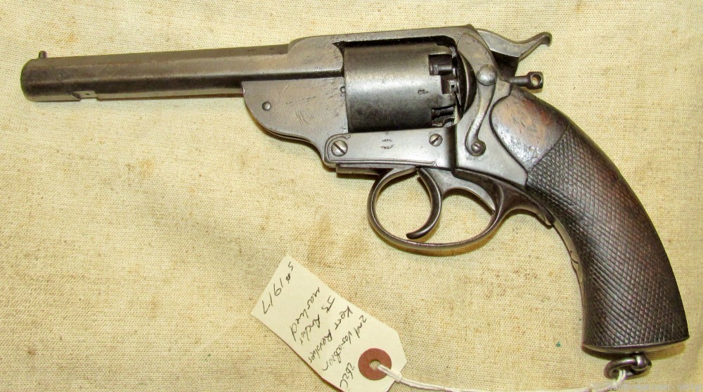 Early Confederate Import JS Anchor British Kerr Civil War Revolver-img-9