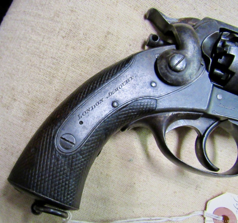 Early Confederate Import JS Anchor British Kerr Civil War Revolver-img-1