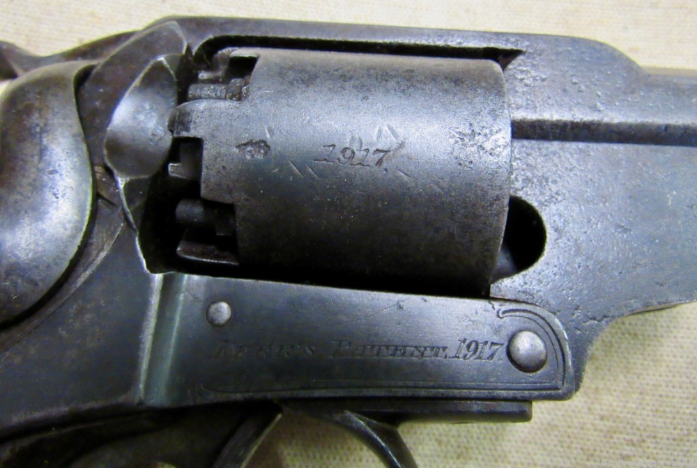 Early Confederate Import JS Anchor British Kerr Civil War Revolver-img-4