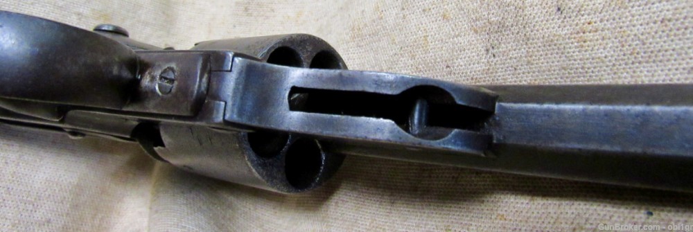 Early Confederate Import JS Anchor British Kerr Civil War Revolver-img-17