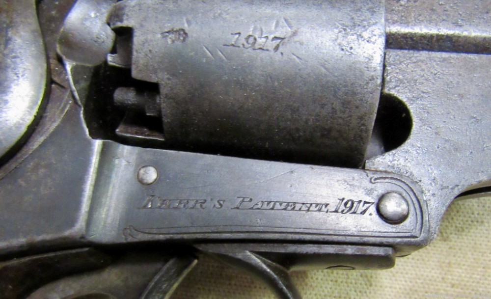Early Confederate Import JS Anchor British Kerr Civil War Revolver-img-3