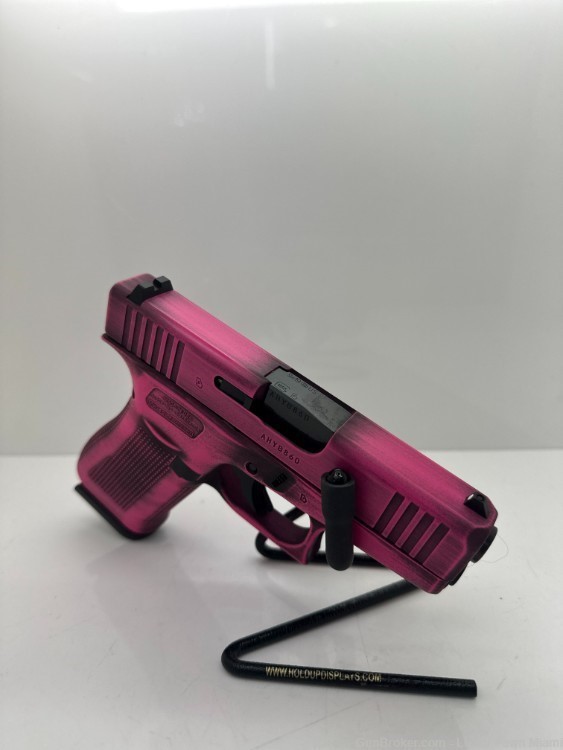 Glock 43X Bubblegum 9mm Semi-Auto Pistol (NEW!)-img-1
