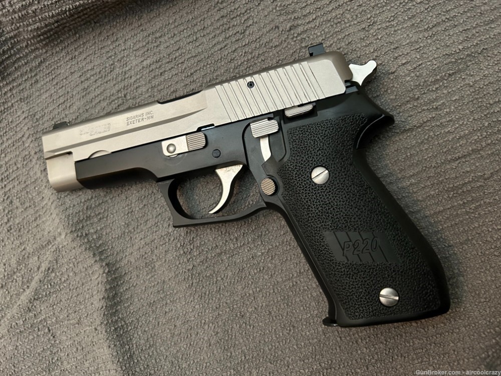 SIG Sauer P220 two tone, made in W. Germany-img-0
