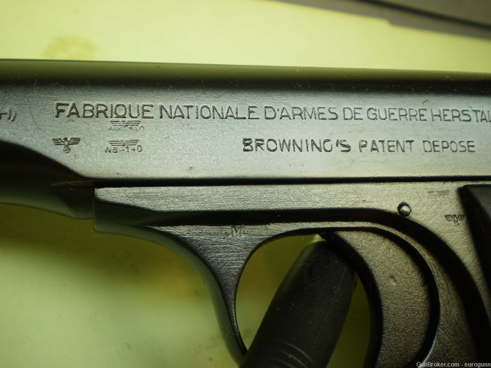 BROWNING MODEL 1922, 7.65MM (.32AUTO), ALL MATCHING, WWII GERMAN WaA PROOFS-img-1