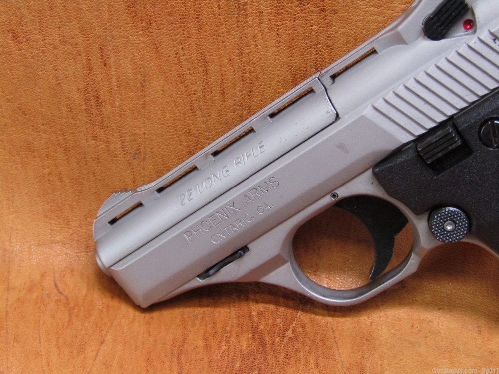 Phoenix Arms HP22 22 LR Semi Auto Pistol Thumb Safety 8 RD Mag-img-7
