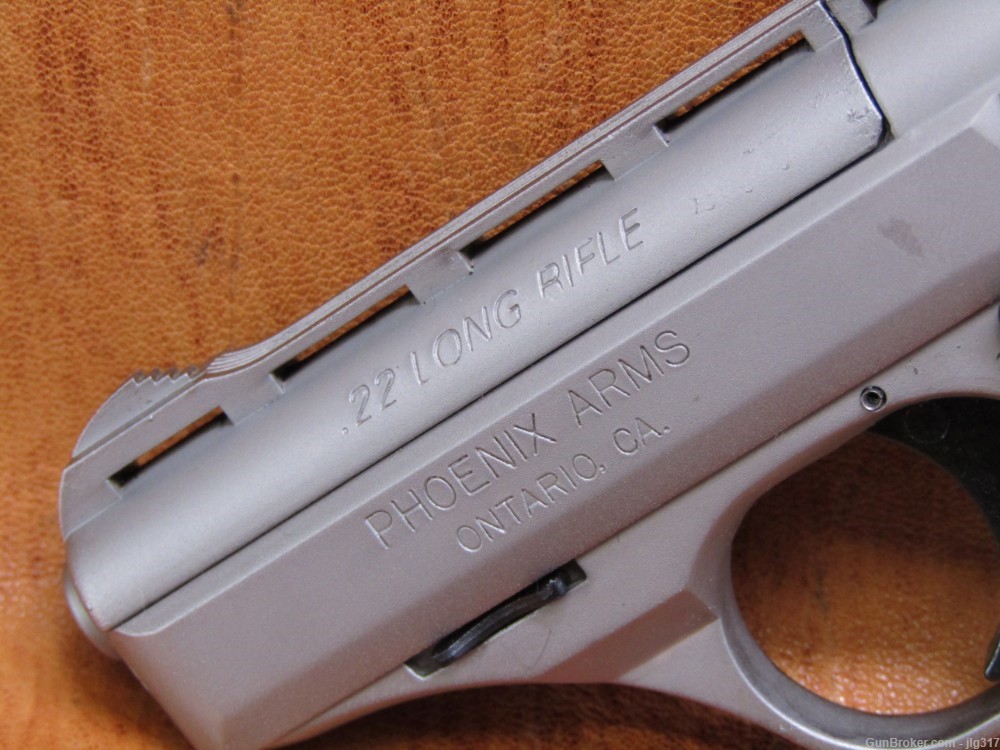 Phoenix Arms HP22 22 LR Semi Auto Pistol Thumb Safety 8 RD Mag-img-8