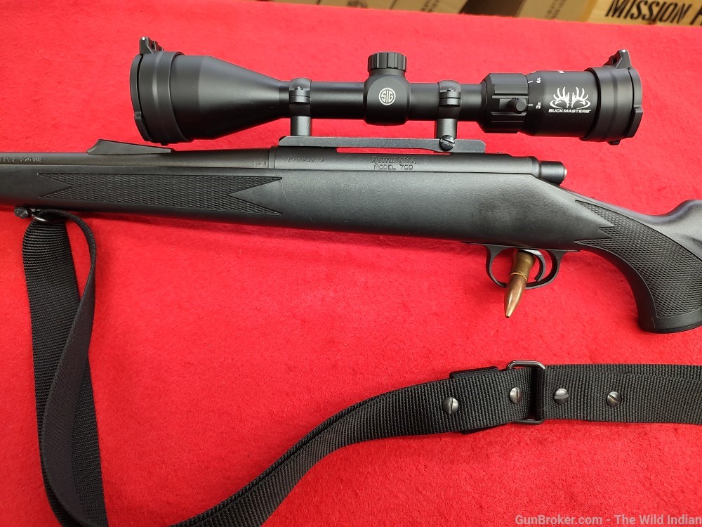Remington 700 ADL 270 Win w/Sig/Buckmasters Scope 3-9X50 (Pre-Owned) -img-6