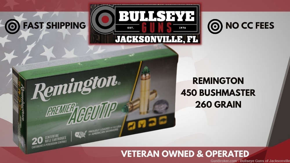 Remington Premier Accutip 450 Bushmaster 260 gr -img-0