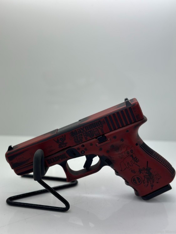 Glock 19 Gen 3 9mm Deadpool Semi-Auto Pistol (NEW!)-img-5