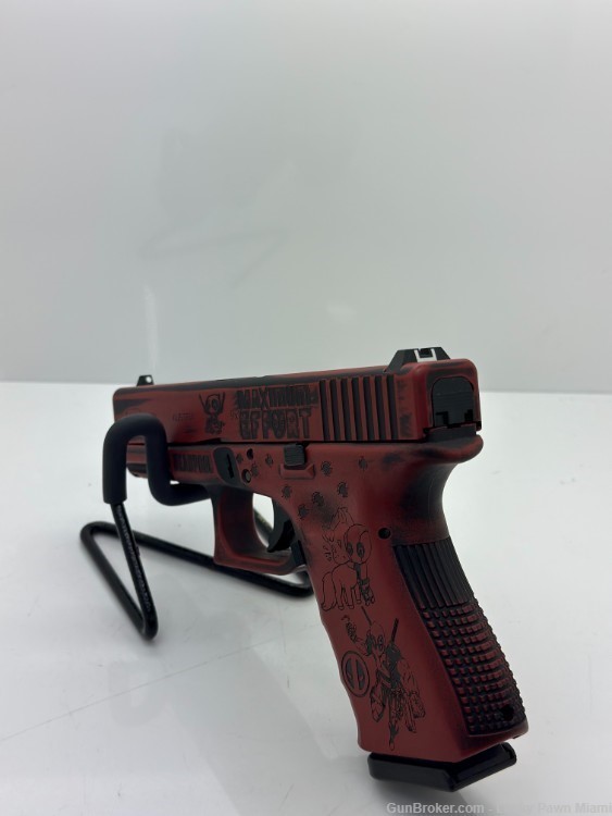 Glock 19 Gen 3 9mm Deadpool Semi-Auto Pistol (NEW!)-img-6