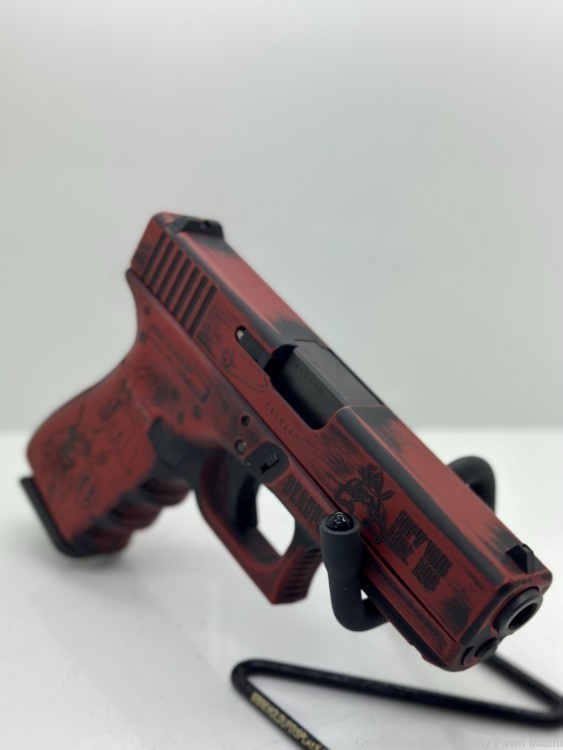 Glock 19 Gen 3 9mm Deadpool Semi-Auto Pistol (NEW!)-img-3