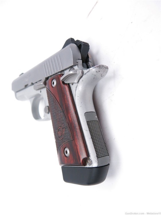 Kimber Micro 9 Stainless Rosewood 3.15" 9mm Semi-Auto Pistol w/ Mags AS IS-img-9