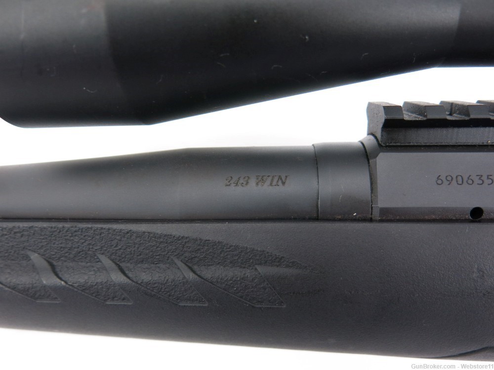 Ruger American 243 Win 22" Bolt-Action Rifle w/ Scope NO MAGAZINE-img-10