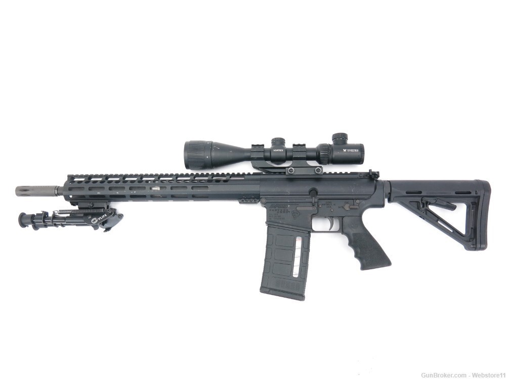 DPMS LR-308 7.62x51 Semi-Auto Rifle w/ Scope, Bipod, Magazine-img-0