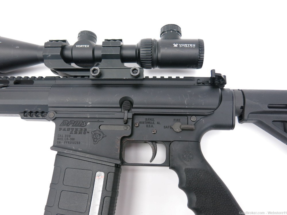 DPMS LR-308 7.62x51 Semi-Auto Rifle w/ Scope, Bipod, Magazine-img-7