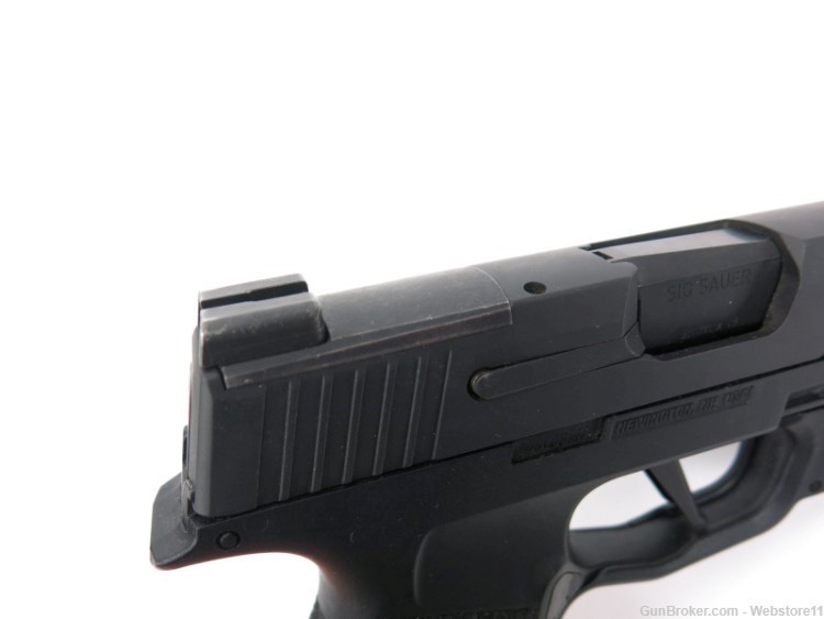 Sig Sauer P365 X 3" 9mm Semi-Auto Pistol w/ Laser, Magazine, Case-img-10