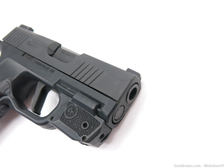 Sig Sauer P365 X 3" 9mm Semi-Auto Pistol w/ Laser, Magazine, Case-img-13