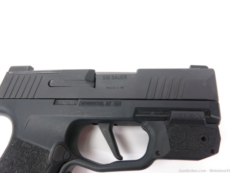 Sig Sauer P365 X 3" 9mm Semi-Auto Pistol w/ Laser, Magazine, Case-img-14