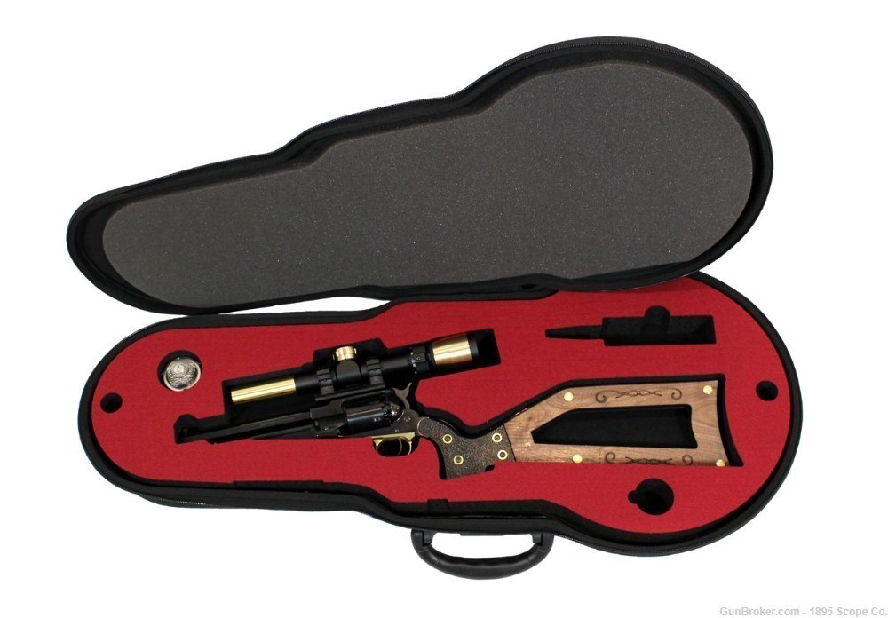 1858 Remington BP Revolver SBR & Matching Scope & Shoulder Stock - Pietta -img-8