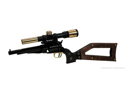 1858 Remington BP Revolver SBR & Matching Scope & Shoulder Stock - Pietta 