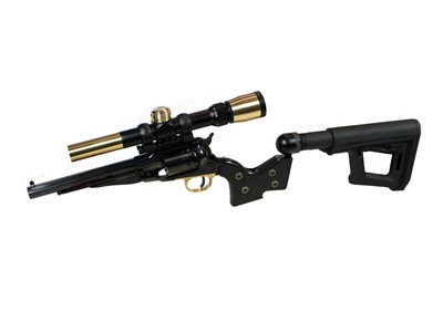 1858 Remington BP Revolver SBR & Matching Scope & Shoulder Stock - Pietta 