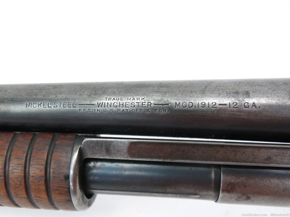 Winchester 1912 12ga Pump Action Shotgun - 30" Full -img-1