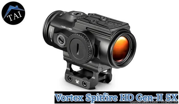 Vortex Spitfire HD Gen II 5X Prism Scope AR-BDC4 Reticle SPR-500-img-0