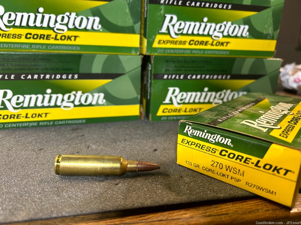Remington 270 WSM 130gr Core Lokt PSP-img-0