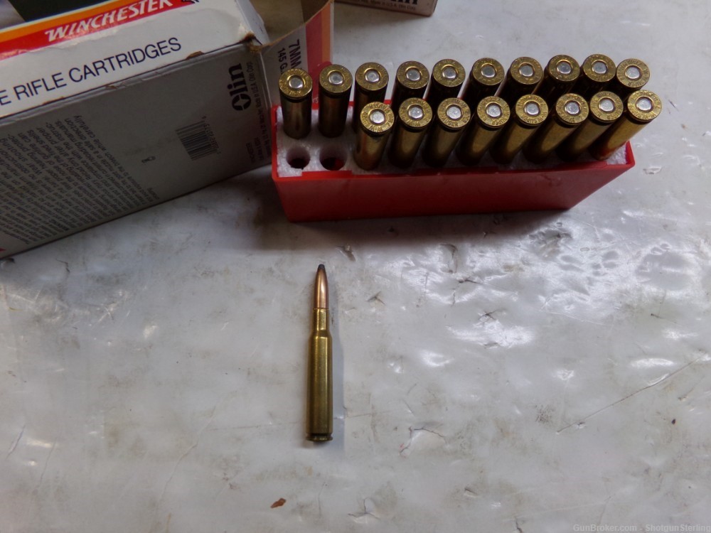 Over 100 rounds of Winchester & Remington 7x57 Mauser ammo-img-3