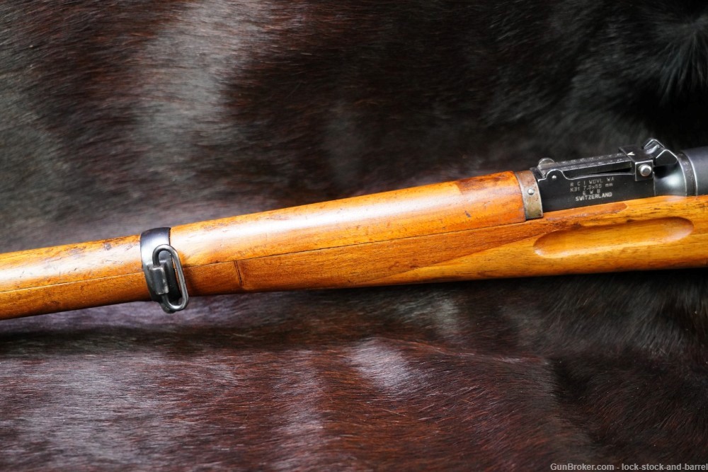 Swiss K31 1931 Matching Straight Pull 7.5x55 Bolt Action Rifle 1943 C&R-img-11