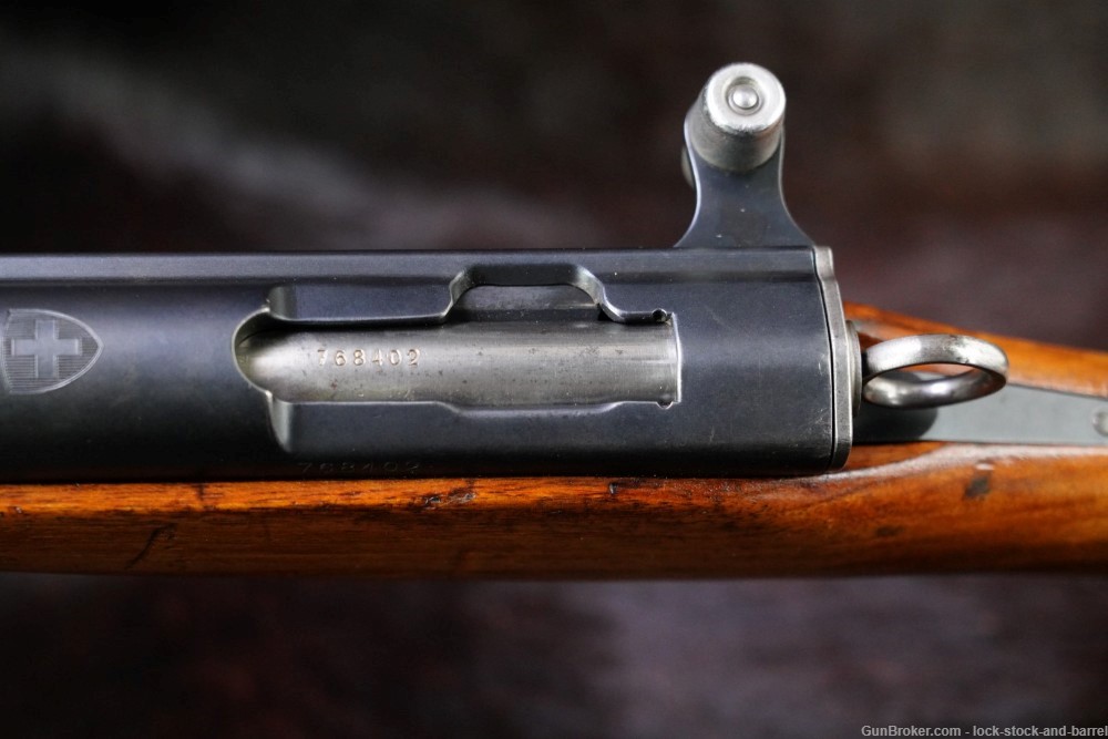 Swiss K31 1931 Matching Straight Pull 7.5x55 Bolt Action Rifle 1943 C&R-img-18