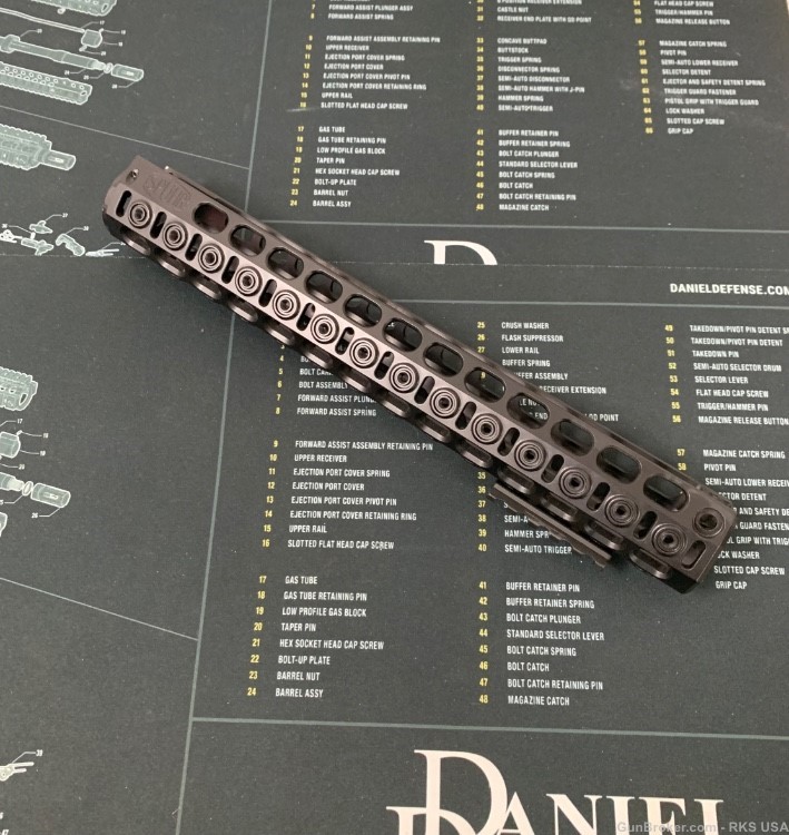 HK G3 Spuhr handguard with 55mm picatinny raíl included-img-0