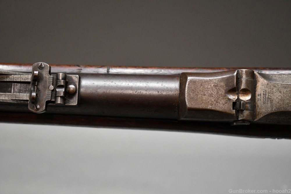 Antique US Springfield Model 1879 Trapdoor Single Shot Rifle 45-70 Govt-img-22