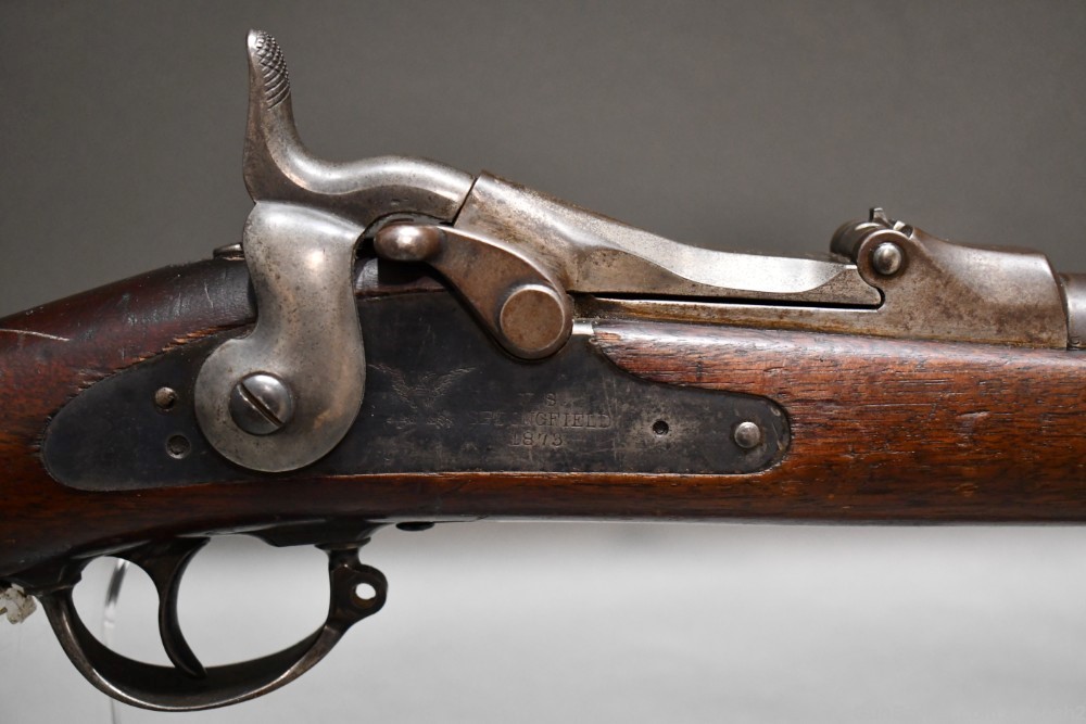 Antique US Springfield Model 1879 Trapdoor Single Shot Rifle 45-70 Govt-img-4