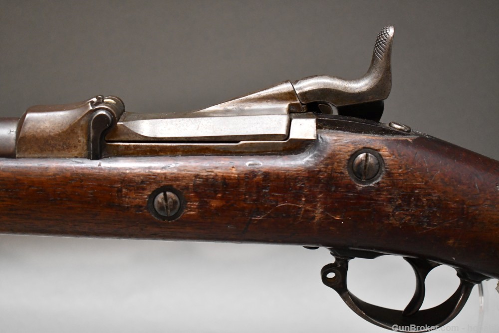 Antique US Springfield Model 1879 Trapdoor Single Shot Rifle 45-70 Govt-img-12