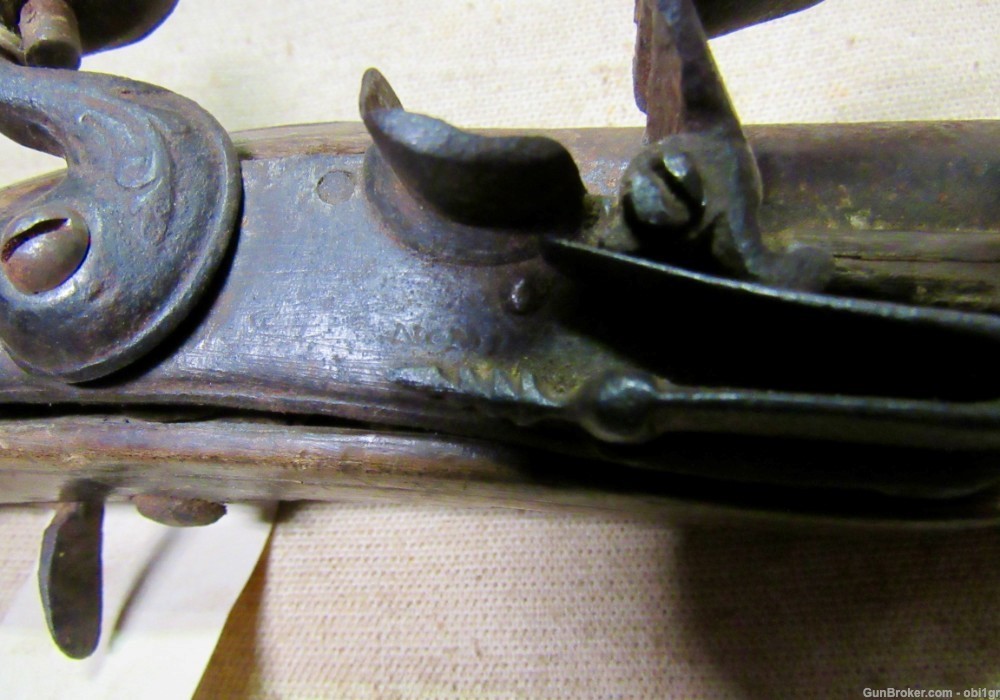 Mediterranean Flint Lock Pirate Pistol 1800's-img-3