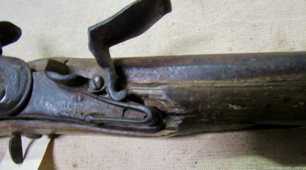 Mediterranean Flint Lock Pirate Pistol 1800's-img-6