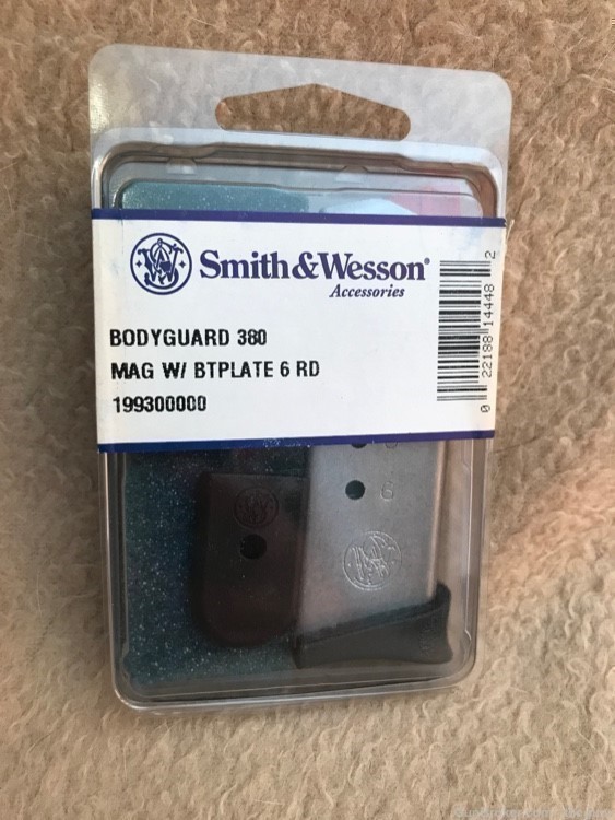 S&W Bodyguard 380 Magazine w/BTPlate 6rd Smith & Wesson-img-0