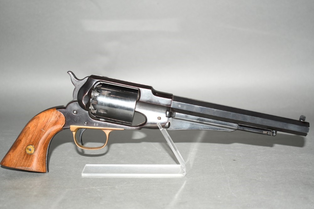 Spanish Santa Barbara New Model Army 44 Cal Percussion Revolver Rem 1858-img-0