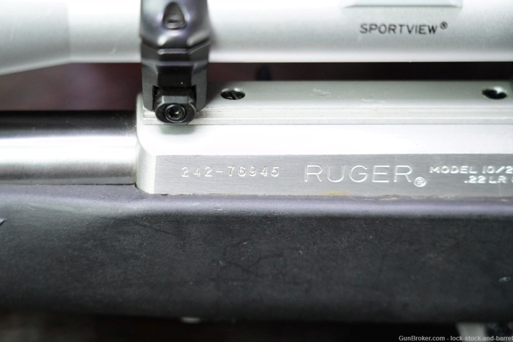 Ruger 10/22 Carbine 01116 .22 LR 18 1/2” Folding Stock Semi Auto Rifle 1995-img-21