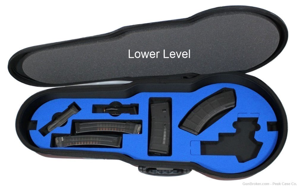 Peak Case Tactical Violin Rifle/Pistol Case - Multi-Level-img-2