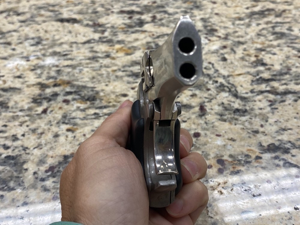 USED High Standard Derringer 3.5" two shot pocket gun-img-9