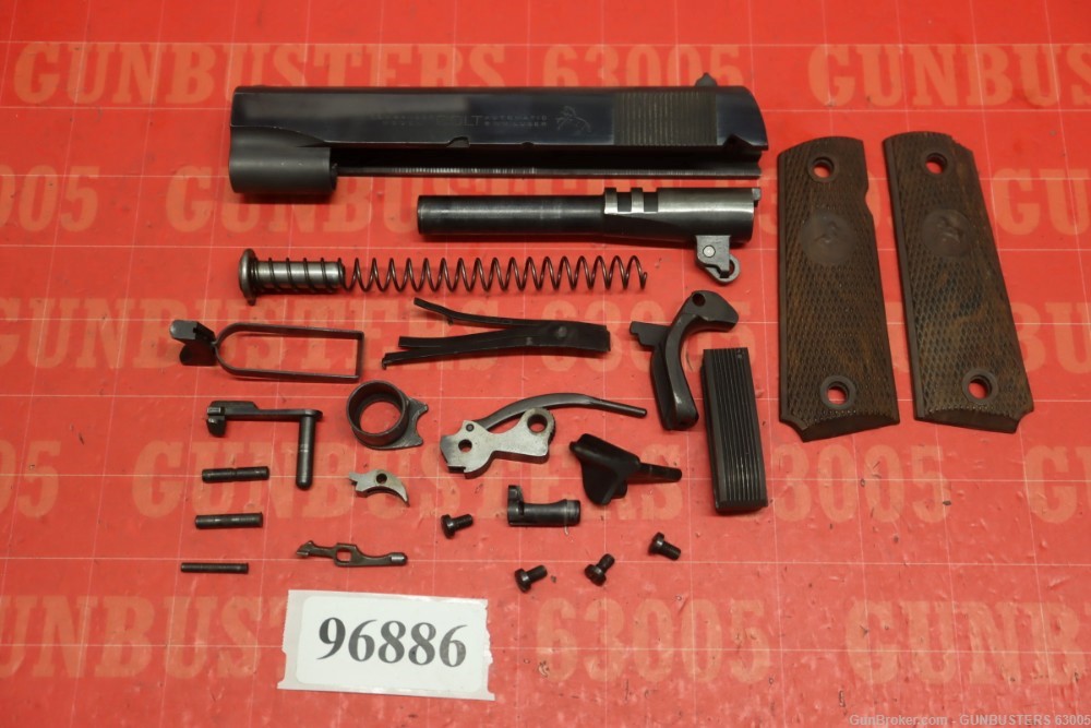 Colt Commander Model 1911, 9MM Repair Parts-img-0