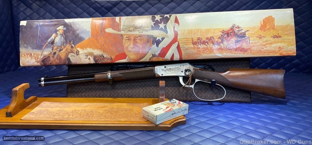 Winchester 94 32-40 John Wayne Commemorative Lever Action Rifle-img-1