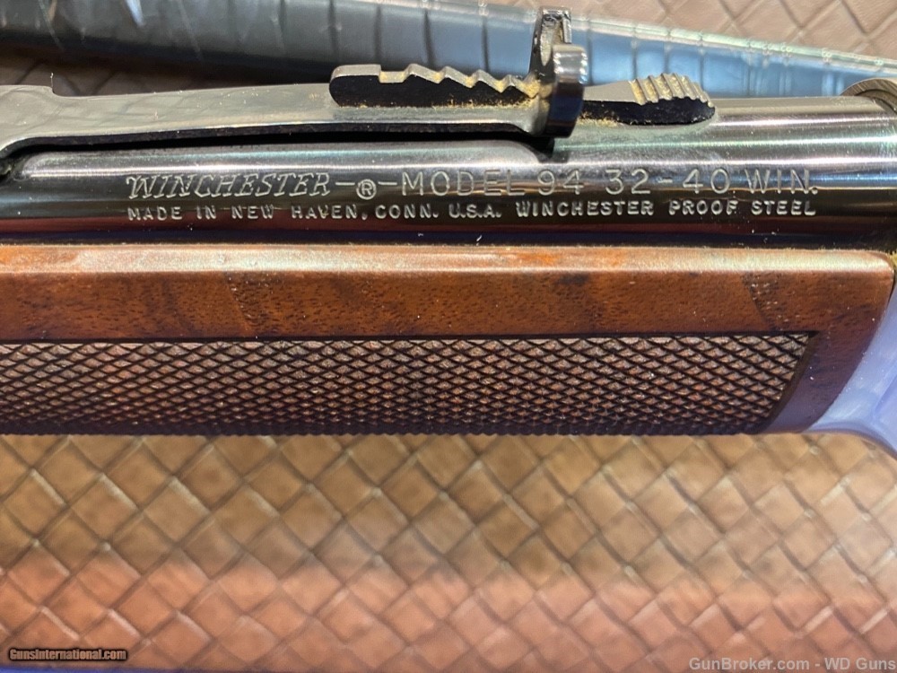 Winchester 94 32-40 John Wayne Commemorative Lever Action Rifle-img-3