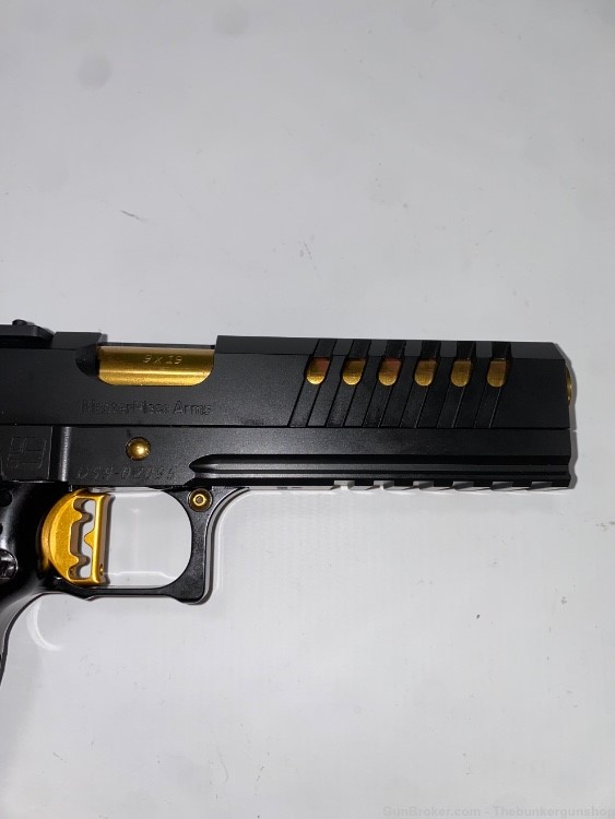 NEW! MASTERPIECE ARMS MPA MODEL DS9 BLACK & GOLD 2011 OPTICS READY 9MM-img-6